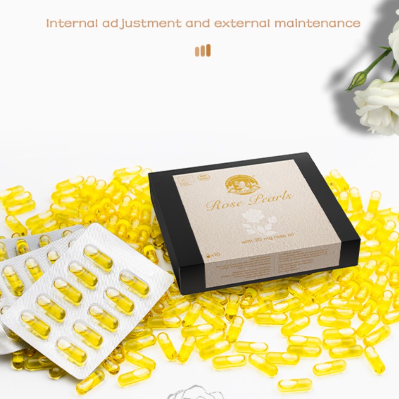 ALBA GRUPS Premium White Rose Essential Oil Capsules