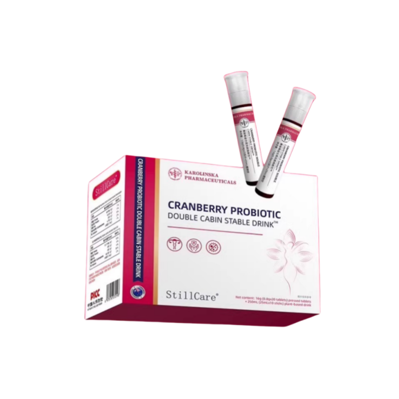 STILLCARE Cranberry Probiotic Double Cabin Stable Drink - myernk