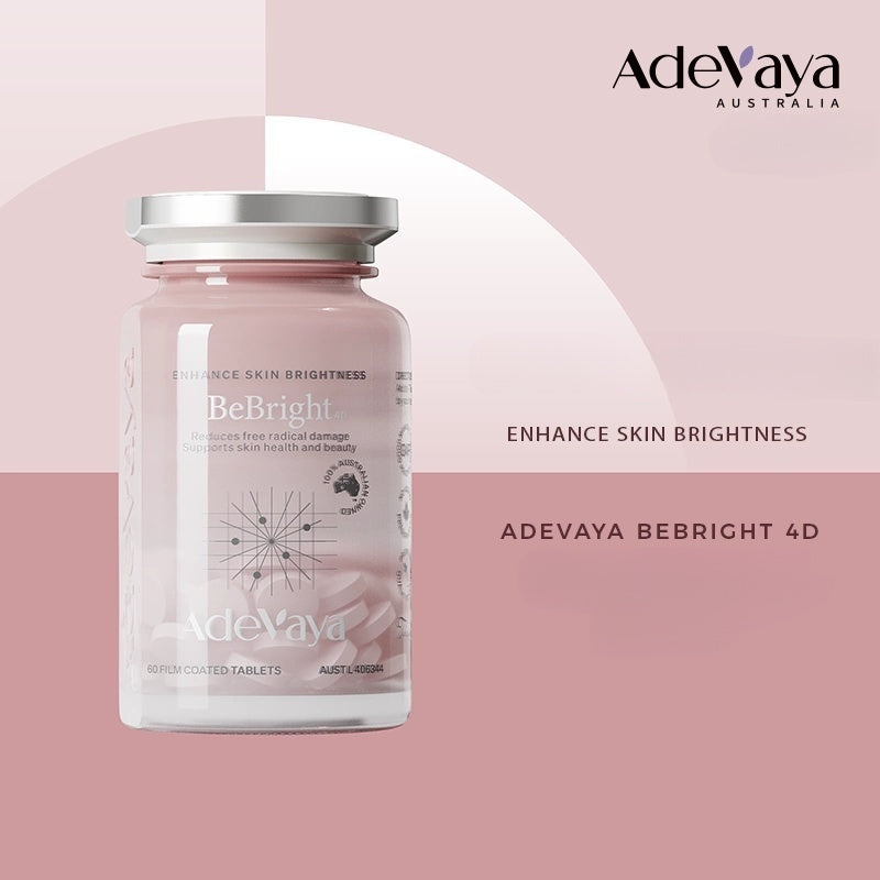 ADEVAYA BeBright 4D Enhance Skin Brightness 60 Capsules - myernk