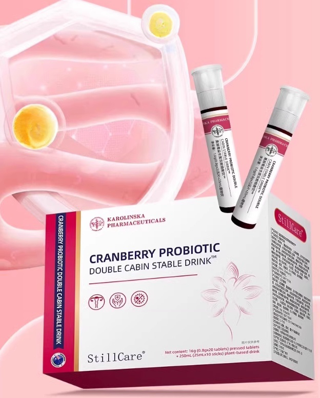 STILLCARE Cranberry Probiotic Double Cabin Stable Drink - myernk