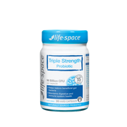 LIFESPACE Triple Strength Probiotic 96 Billion 30 Capsules - myernk