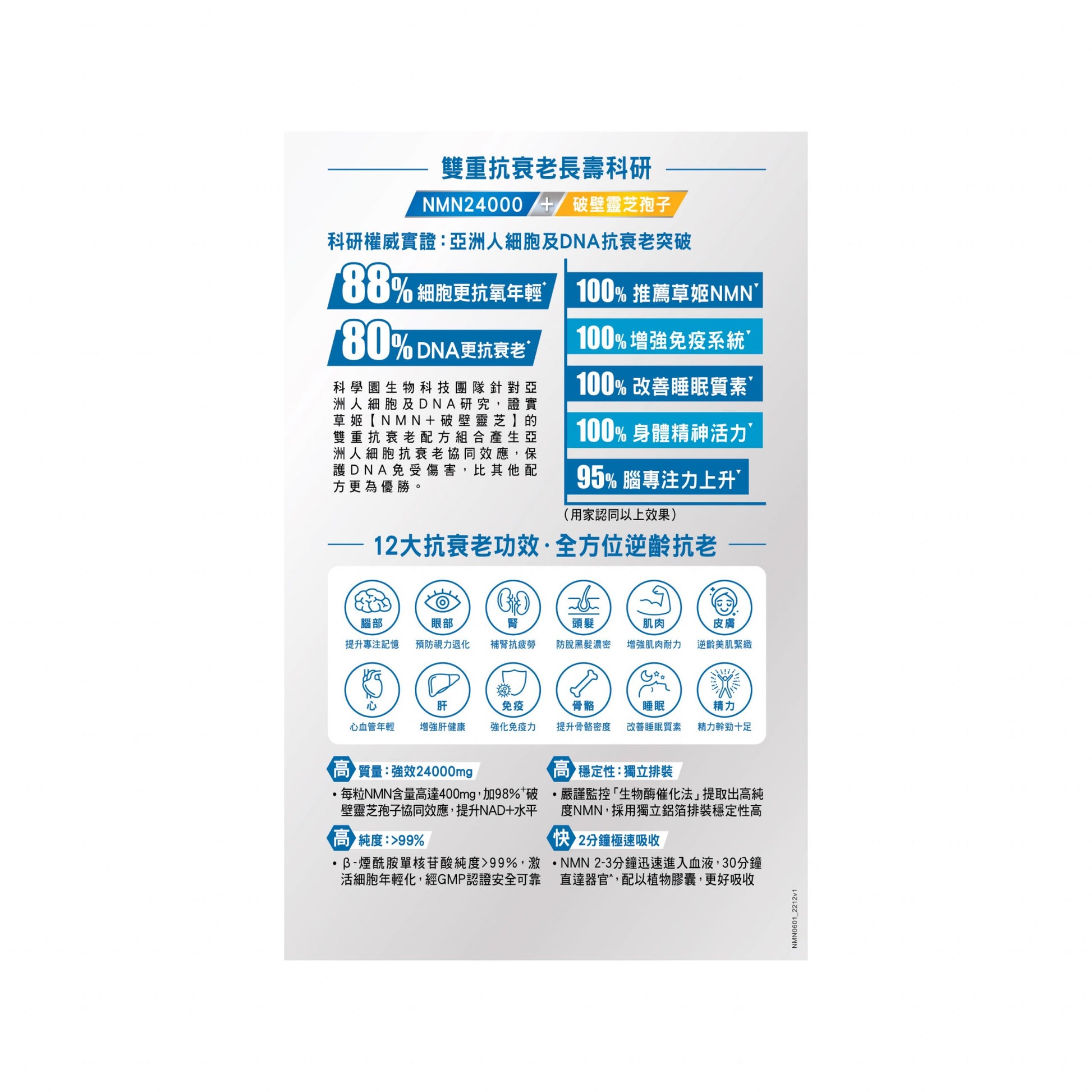 HERBSHEALTH草姬 NMN24000+ Capsules - myernk