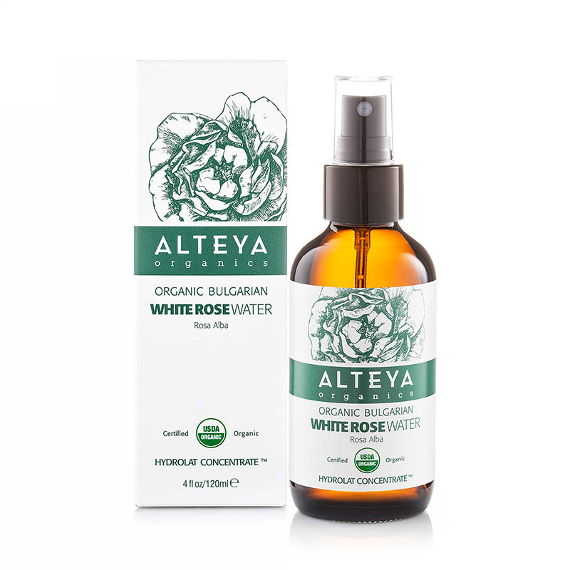 Alteya Organic Bulgarian White Rose Water 120ml - myernk