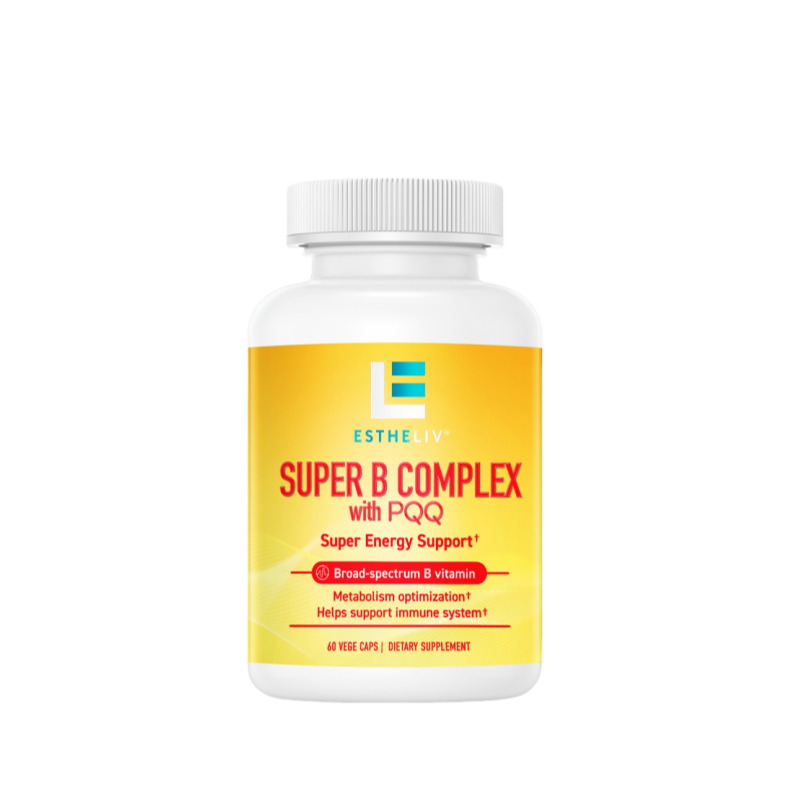 ESTHELIV SUPER B COMPLEX with PQQ Super Energy Support+