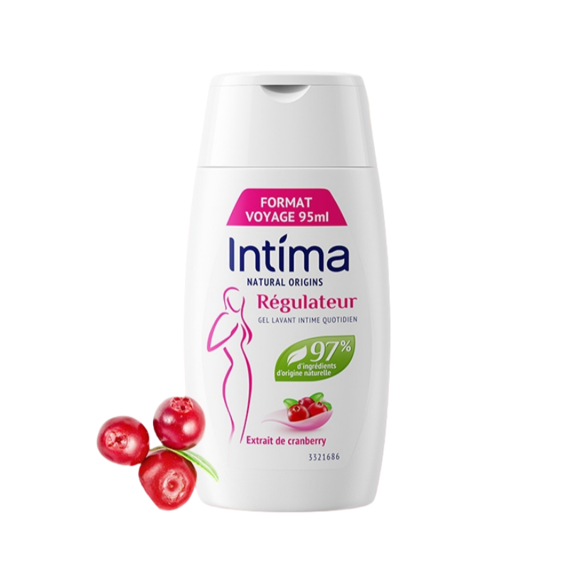INTIMA Gel quotidien do toilette intime Régulateur Active - Travel Size - myernk