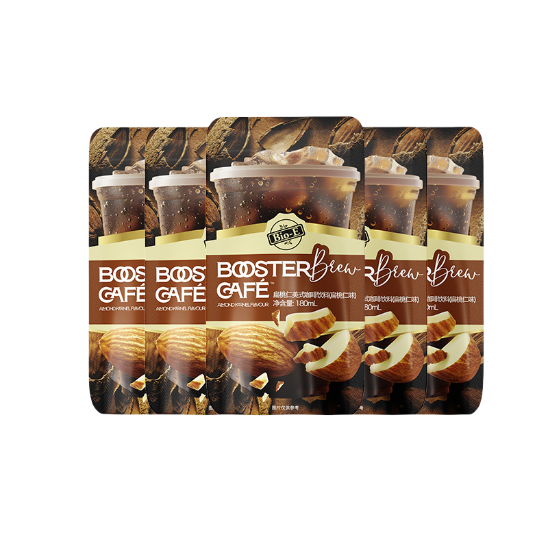 Bio-E Almond American Coffee Bag Instant Coffee 150ml - myernk
