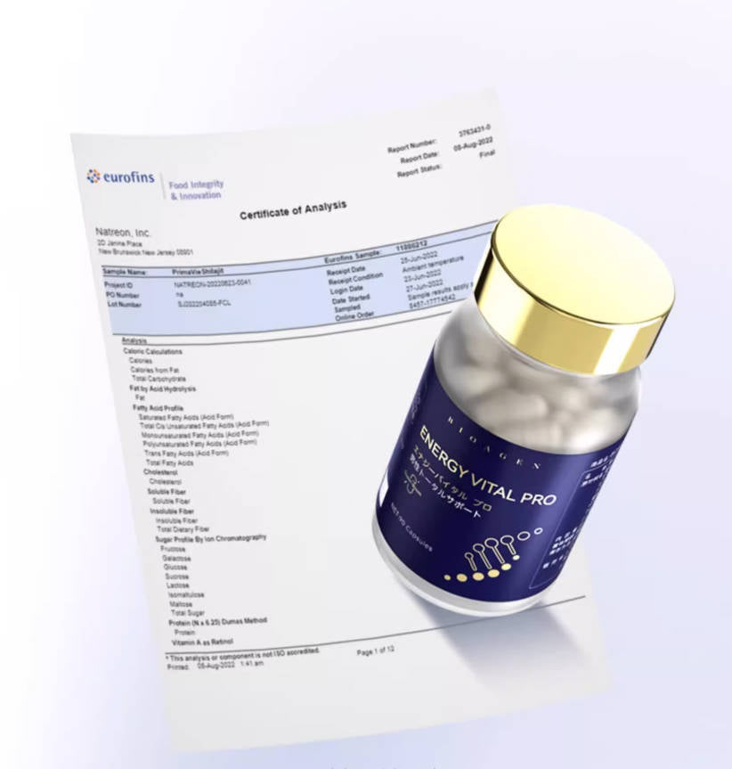 BIOAGEN Energy Vital Pro 90 Capsules - myernk