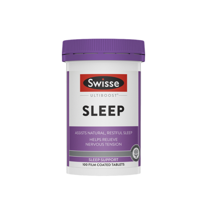 SWISSE Ultiboost Sleep 100 Tablets - myernk