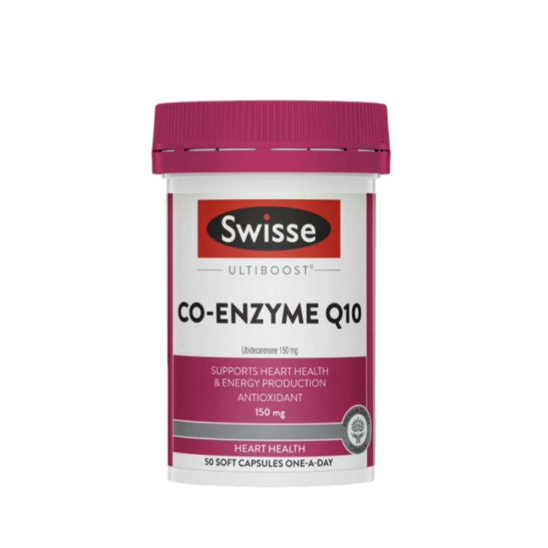 SWISSE Ultiboost Co-Enzyme Q10 50 Tablets - myernk