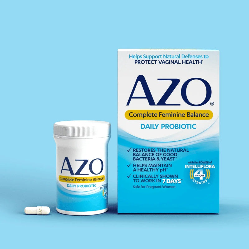 AZO Complete Feminine Balance Daily Probiotic - myernk