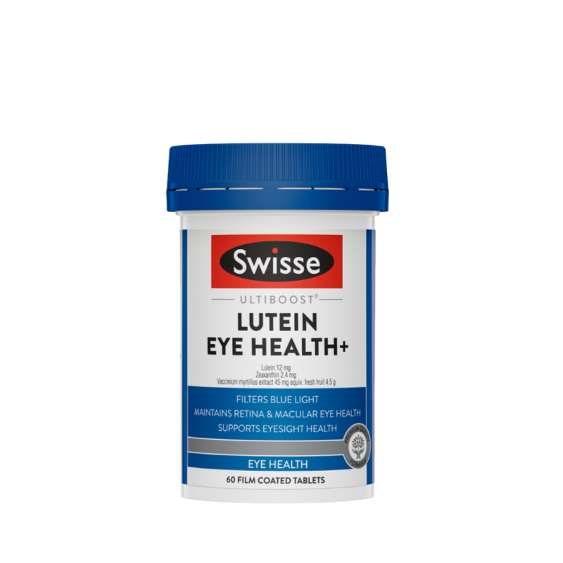 SWISSE Ultiboost Lutein Eye Health+ 60 Tablets - myernk