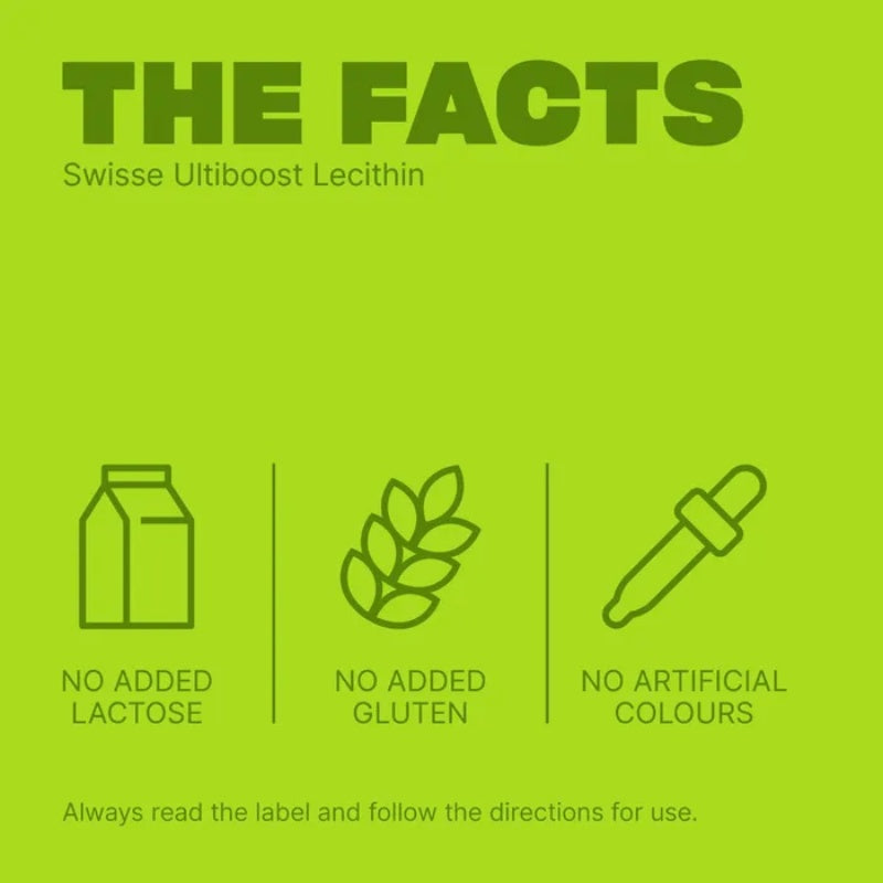 SWISSE Ultiboost Lecithin 120 Capsules - myernk