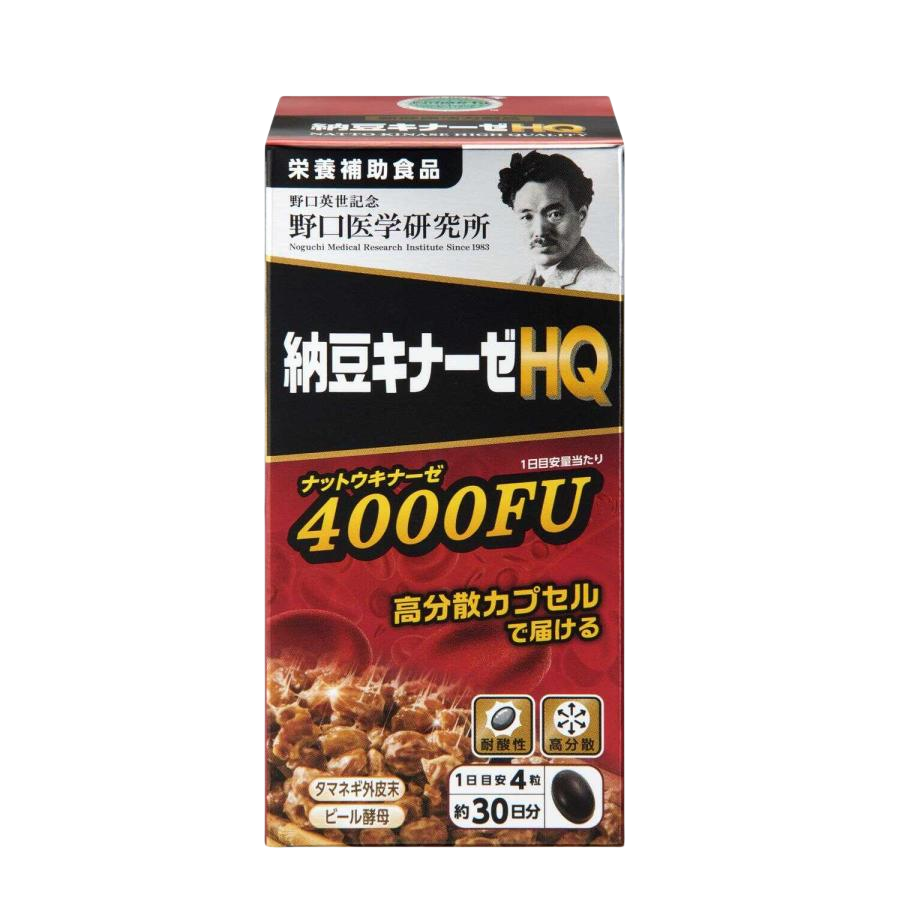 Noguchi Medical Research Institute Nattokinase HQ 4000FU 120 Pills - myernk