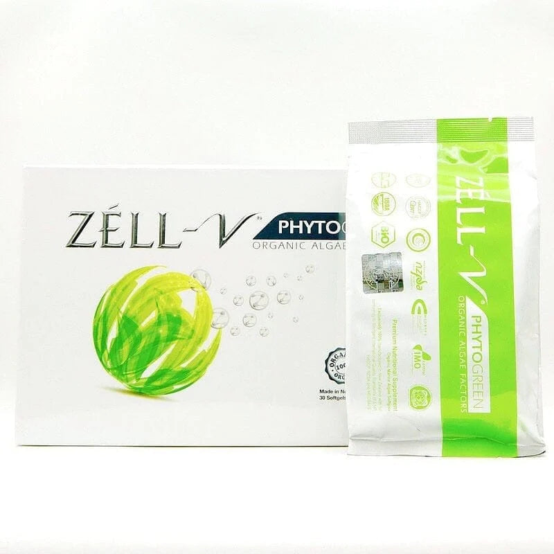 ZELL-V Phytogreen Blue Green Algae Cytokine (30 capsules) myernk