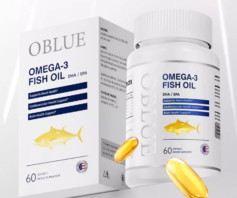 OBLUE OMEGA-3 Fish Oil - myernk