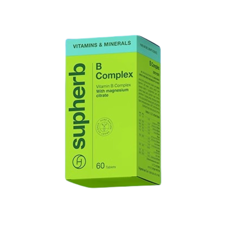 SUPHERB Vitamin B Complex With Magnesium Citrate - myernk