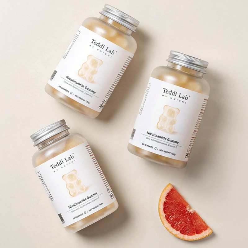 TEDDI LAB BY UNICHI Nicotinamide Gummy - 60 Gummies - myernk