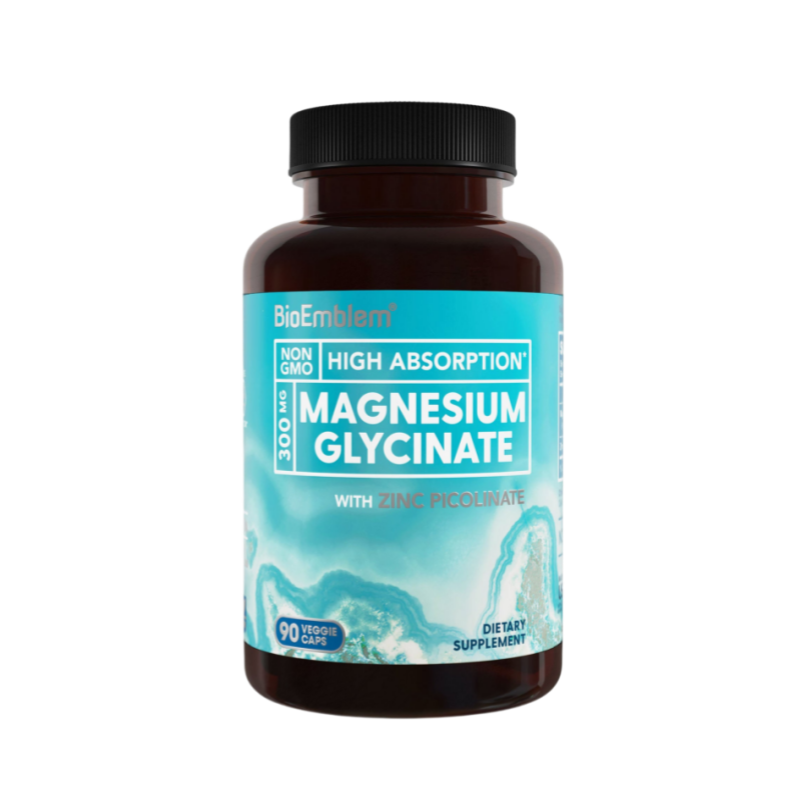 BioEmblem Magnesium Glycinate with Zinc 90 capsules - myernk