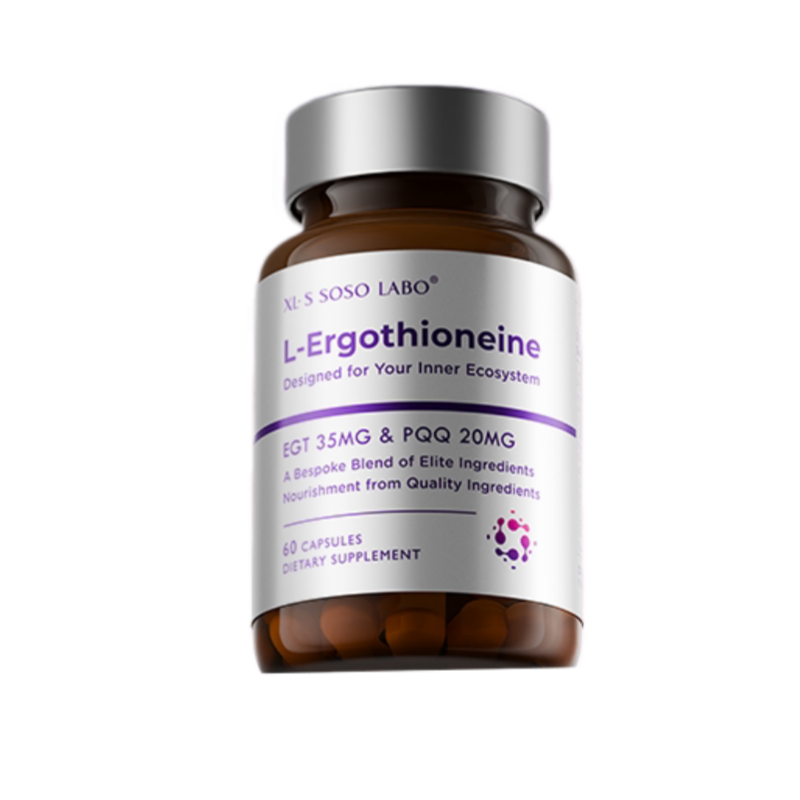 XL:S SOSO LABO L-Ergothioneine Designed for Your Inner Ecosystem 60 Capsules - myernk