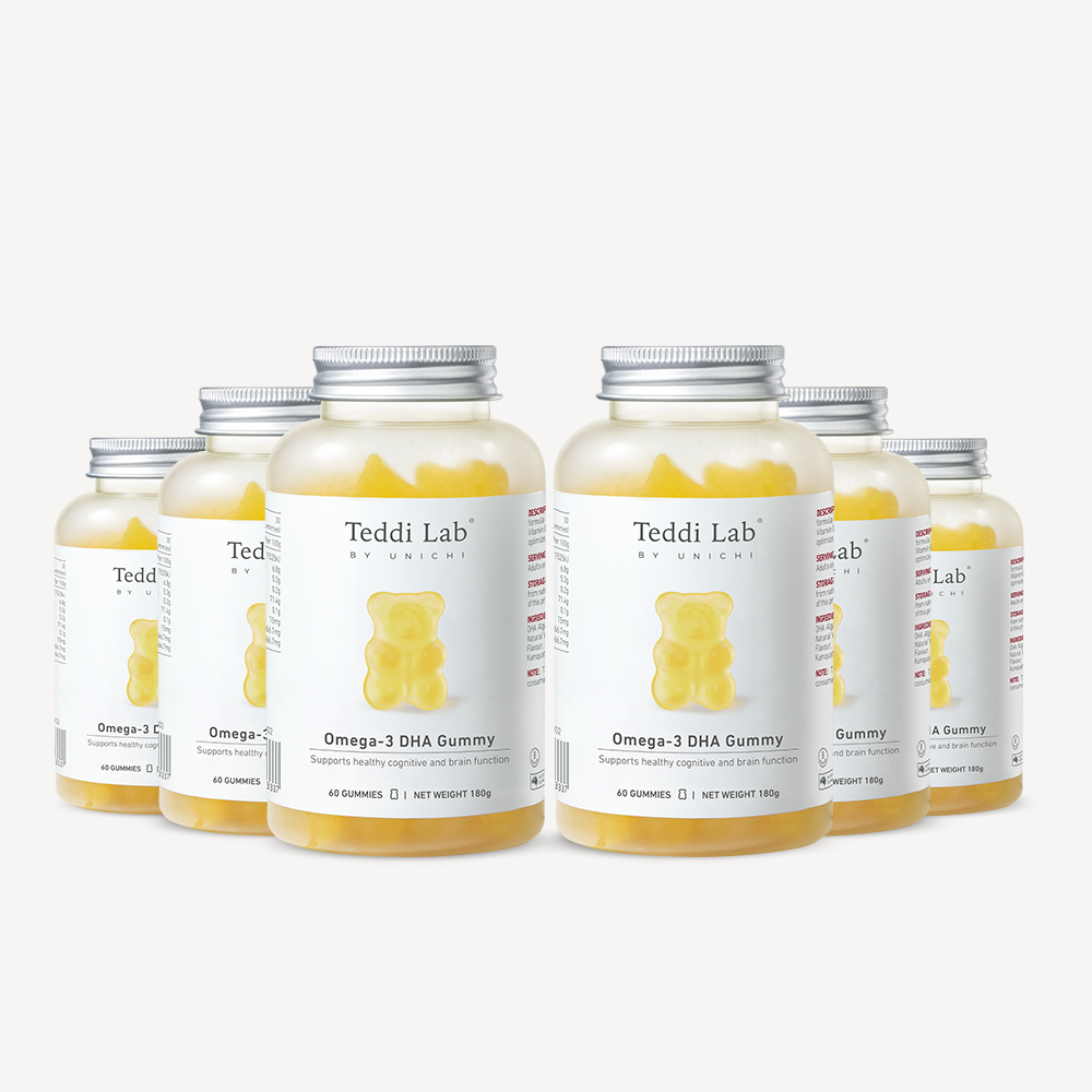 TEDDI LAB BY UNICHI Omega-3 DHA Gummy - 60 Gummies - myernk