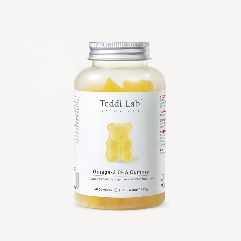 TEDDI LAB BY UNICHI Omega-3 DHA Gummy - 60 Gummies - myernk
