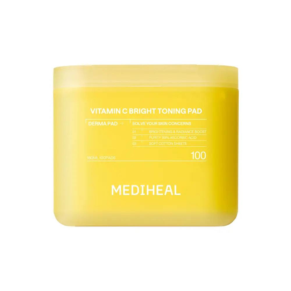 MEDIHEAL Derma Vitamin C Bright Toning Pad 100 Sheets