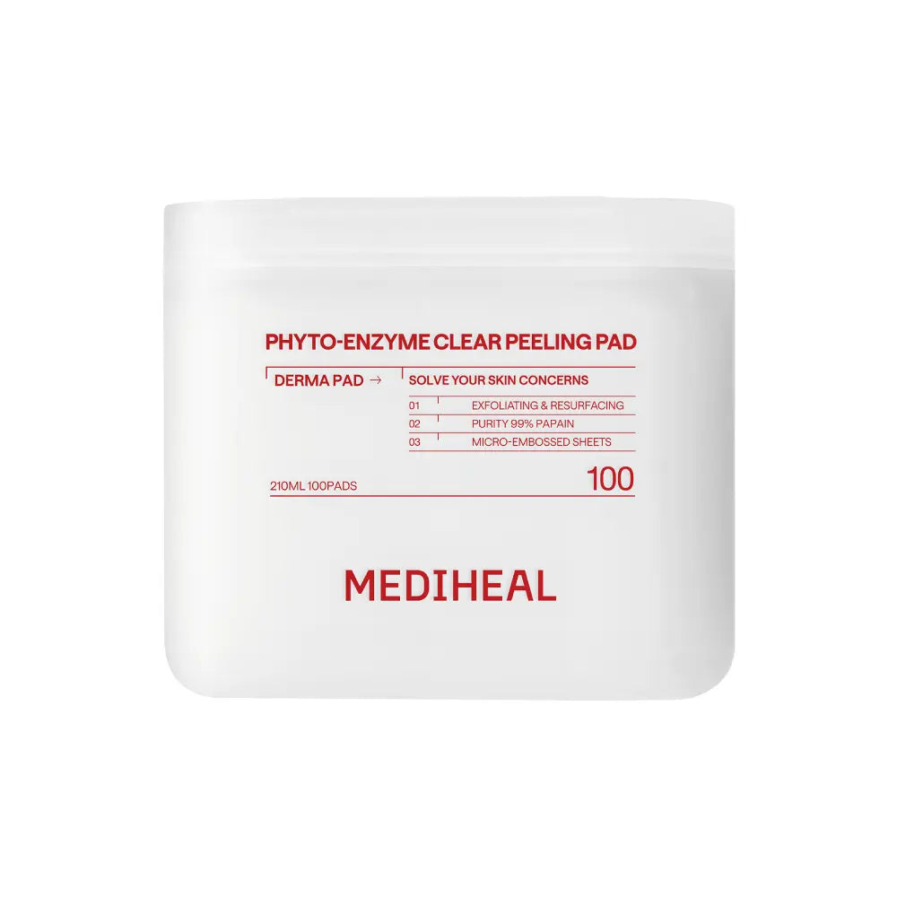 MEDIHEAL Derma Phyto-Enzyme Clear Peeling Pad 100 Sheets