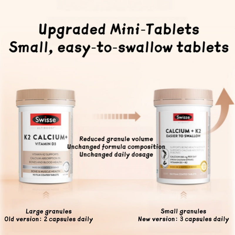 SWISSE Ultiboost K2 Calcium + D3 150 Tablets
