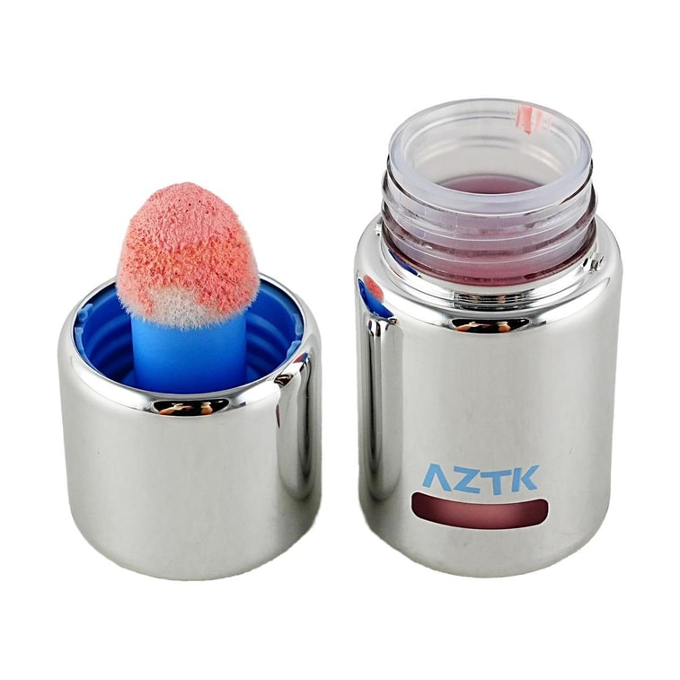 AZTK Jeello Color Liquid Blush, 0.16 fl.oz. #JC01 Sakura Milk Jelly - Natural Pink Flush for Fair to Light Skin - myernk