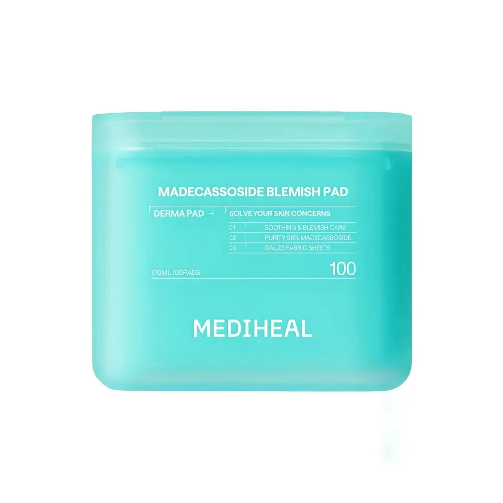 MEDIHEAL Derma Madecassoside Blemish Pad 100 Sheets