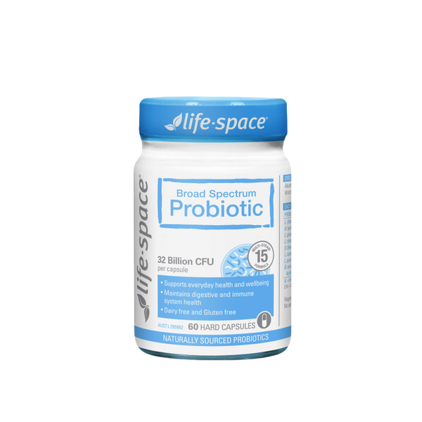 LIFESPACE Broad Spectrum Probiotic 32 Billion 60 Capsules