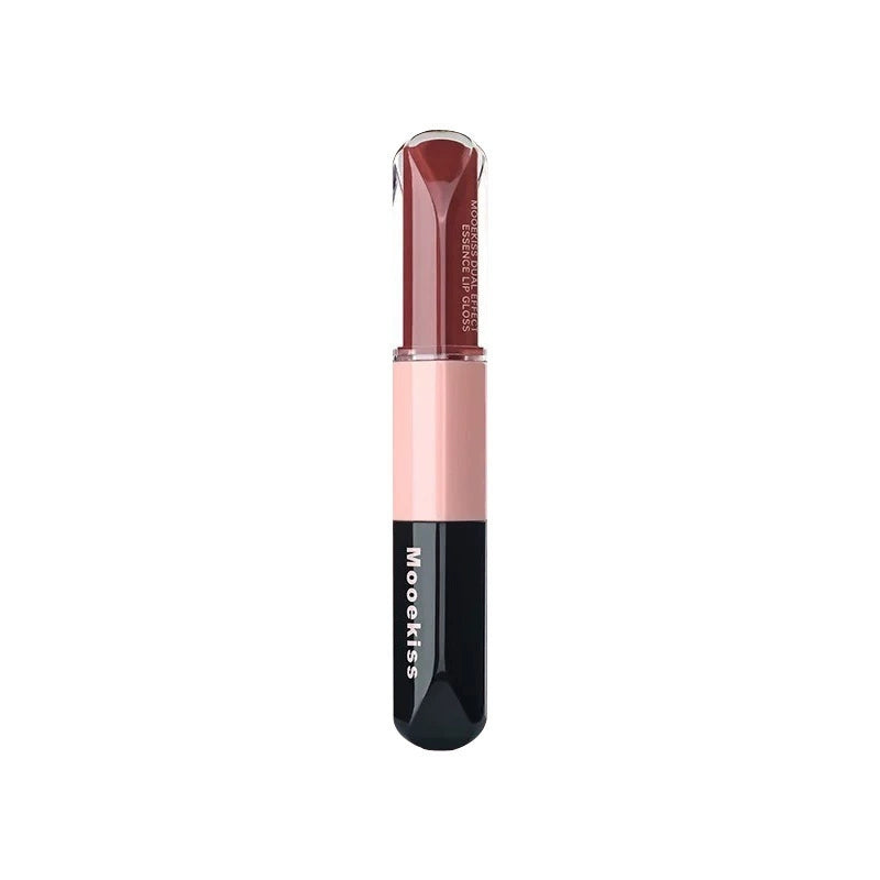 Mooekiss Double-Head Essence Matte & Mirror Lip Glaze 6ml