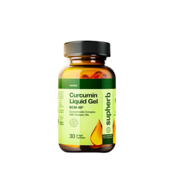 SUPHERB Curcumin Liquid Gel BCM-95 30 Capsules