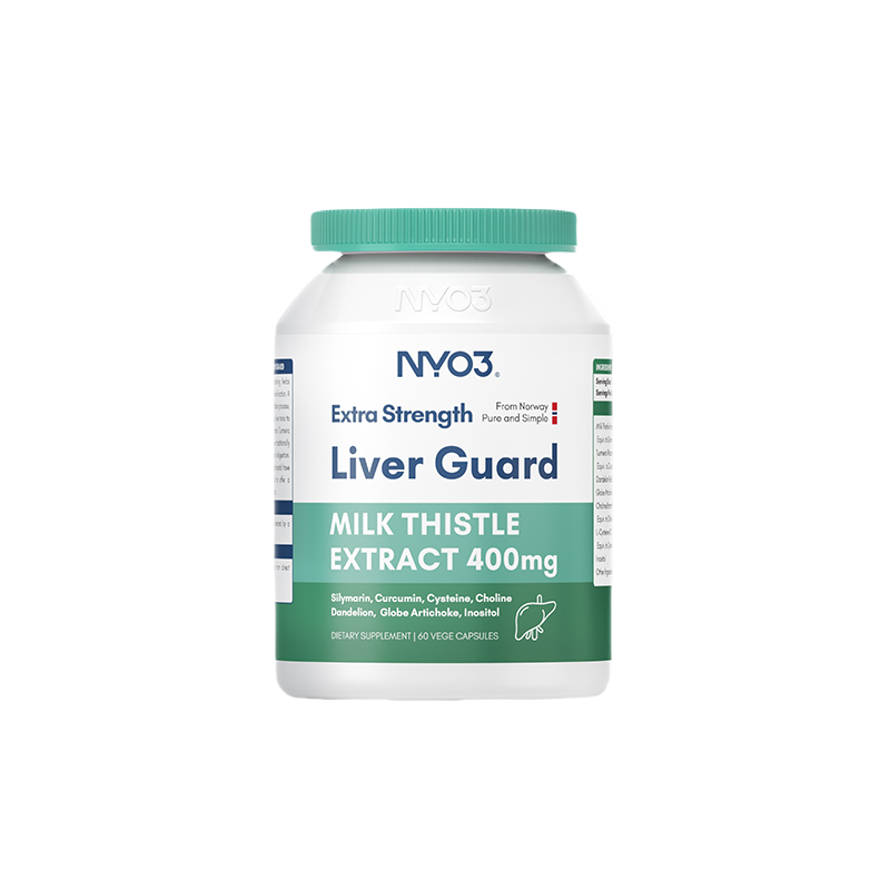 NYO3 Extra Strength Liver Guard Milk Thistle Extract 400mg - myernk