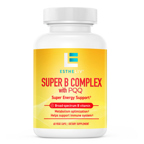 ESTHELIV SUPER B COMPLEX with PQQ Super Energy Support+ - myernk