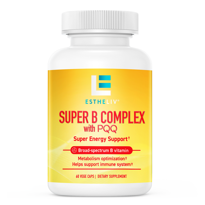 ESTHELIV SUPER B COMPLEX with PQQ Super Energy Support+ - myernk