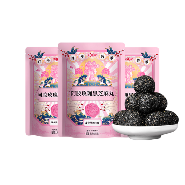 FUPAI Colla Corii Asini Rose Sesame Pills - myernk