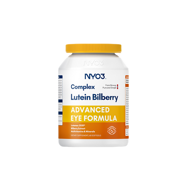 NYO3 Complex Lutein Bilberry Advanced Eye Formula - myernk