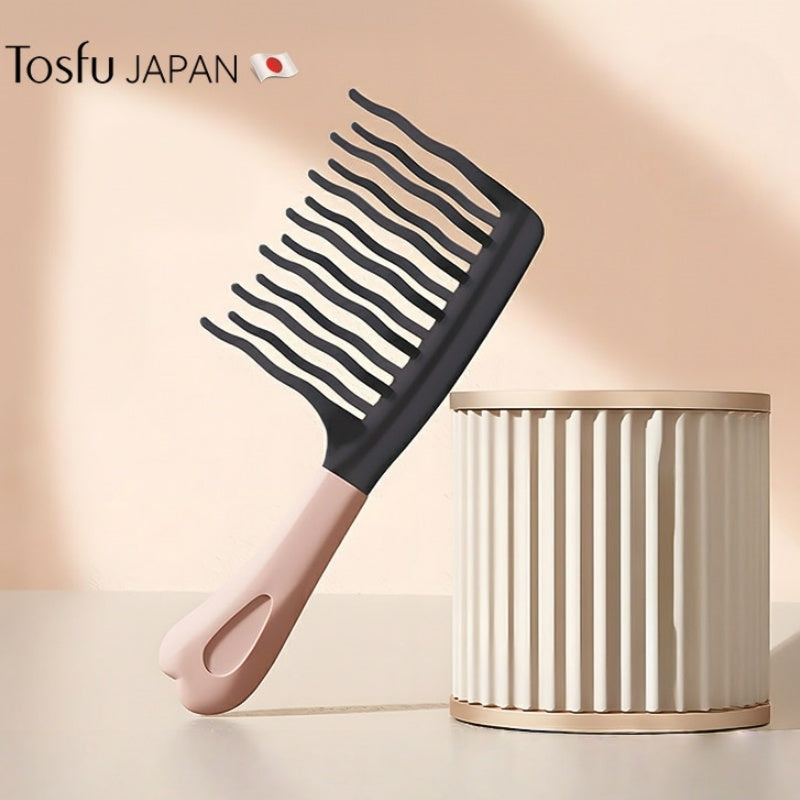 Tosfu Japanese Wave & Curl Detangling Comb