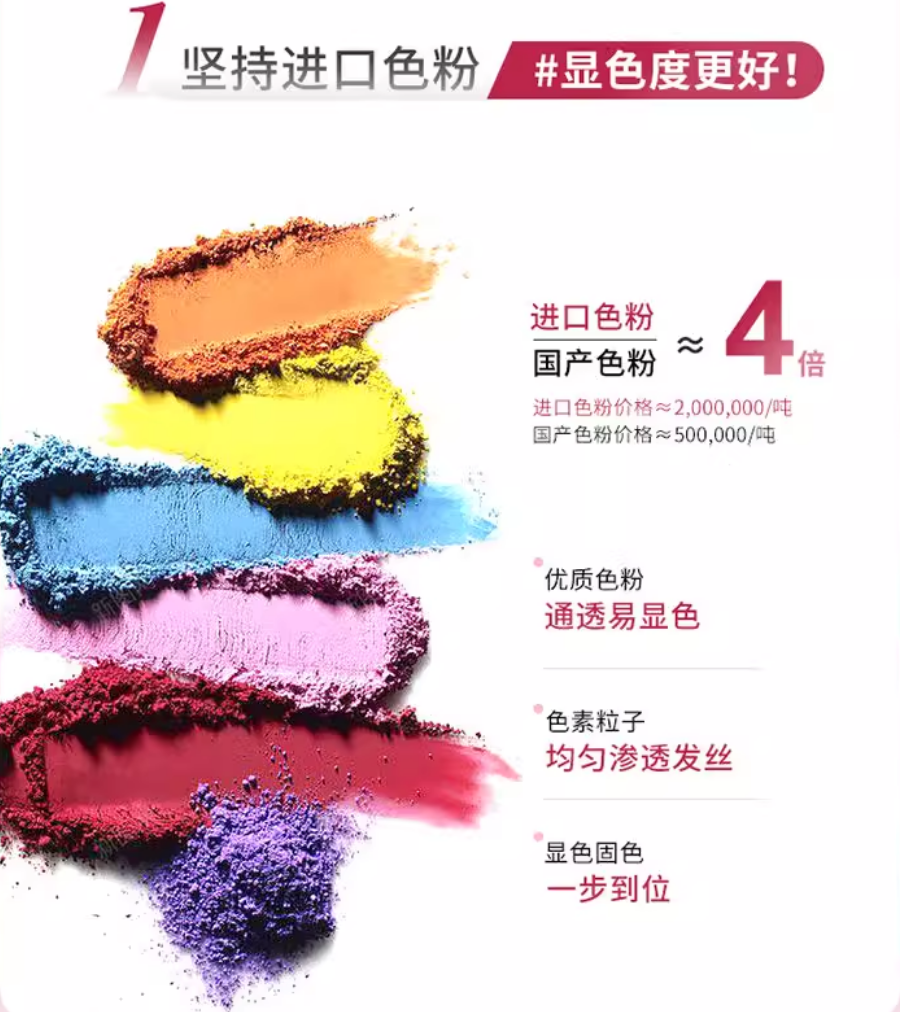 TOCU Colorful Bubble Hair Dye 30ml+60ml+10ml - myernk