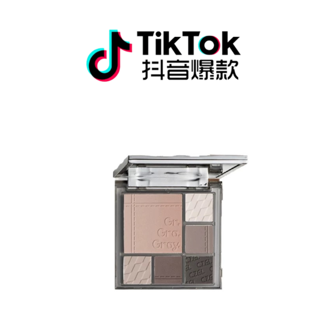 CZEL Soft Gradient Multi Functional Eyeshadow Palette 6.5g