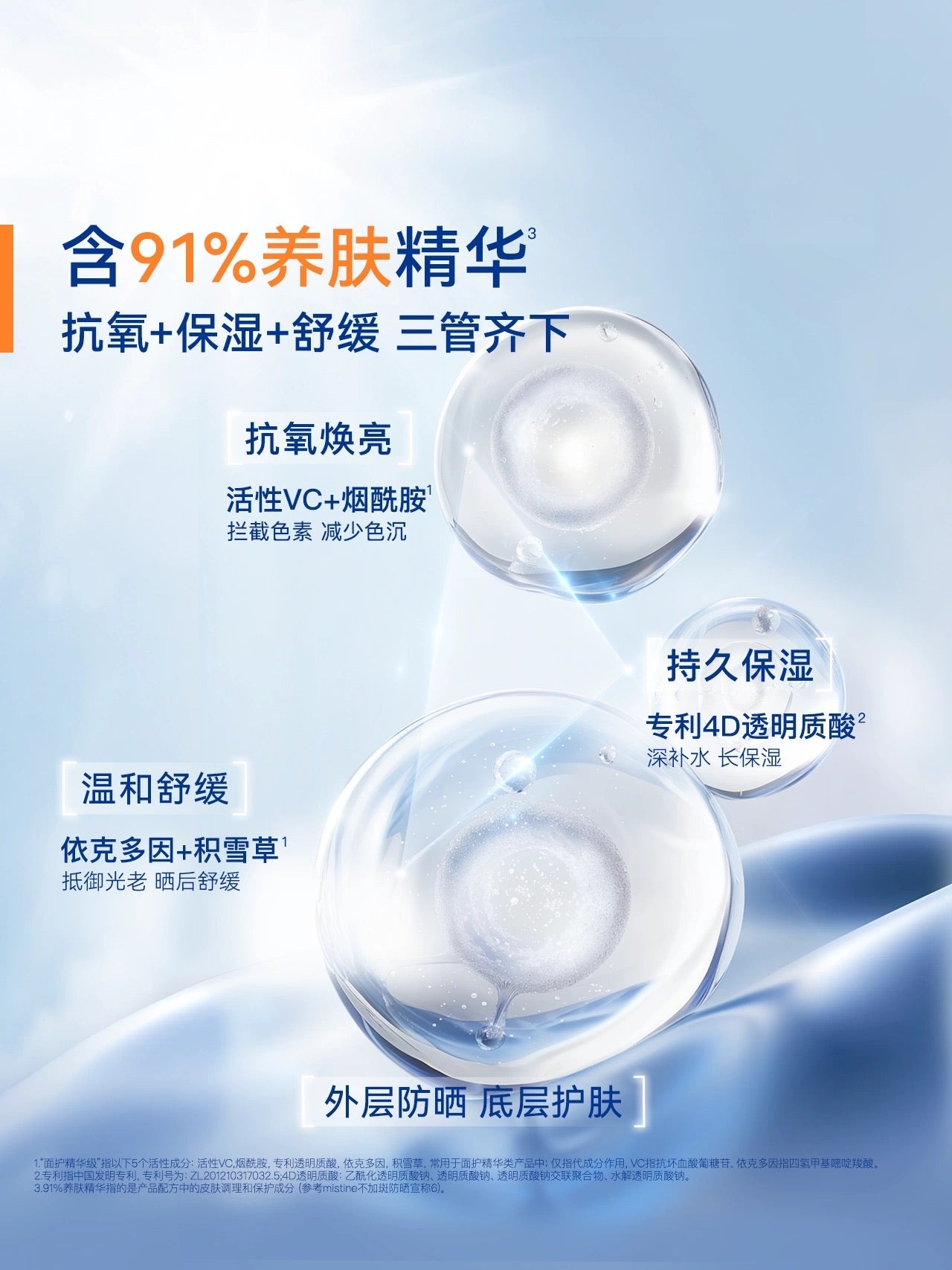Aucuz Ultra Light Protective Sunscreen SPF50+ PA+++ 30ml/50ml/90ml - myernk