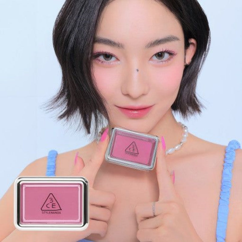 3CE New Take Face Blusher 4.5g | Soft & Long-Lasting Cheek Color - myernk