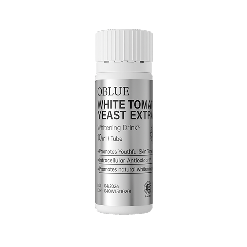 OBLUE White Tomato Yeast Extra Whitening Drink 12 Pieces - myernk